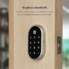 Google Nest x Yale Lock - Tamper Proof Smart Lock for Keyless Entry - Keypad Deadbolt Lock for Front Door - Black Suede