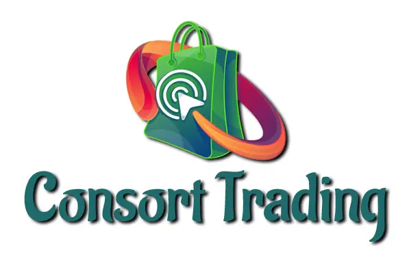 Consort trading site logo with white background